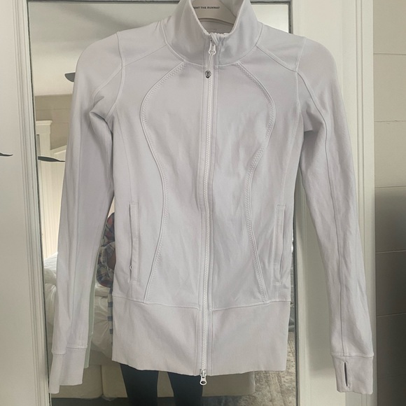 lululemon athletica Tops - White Lululemon zip up